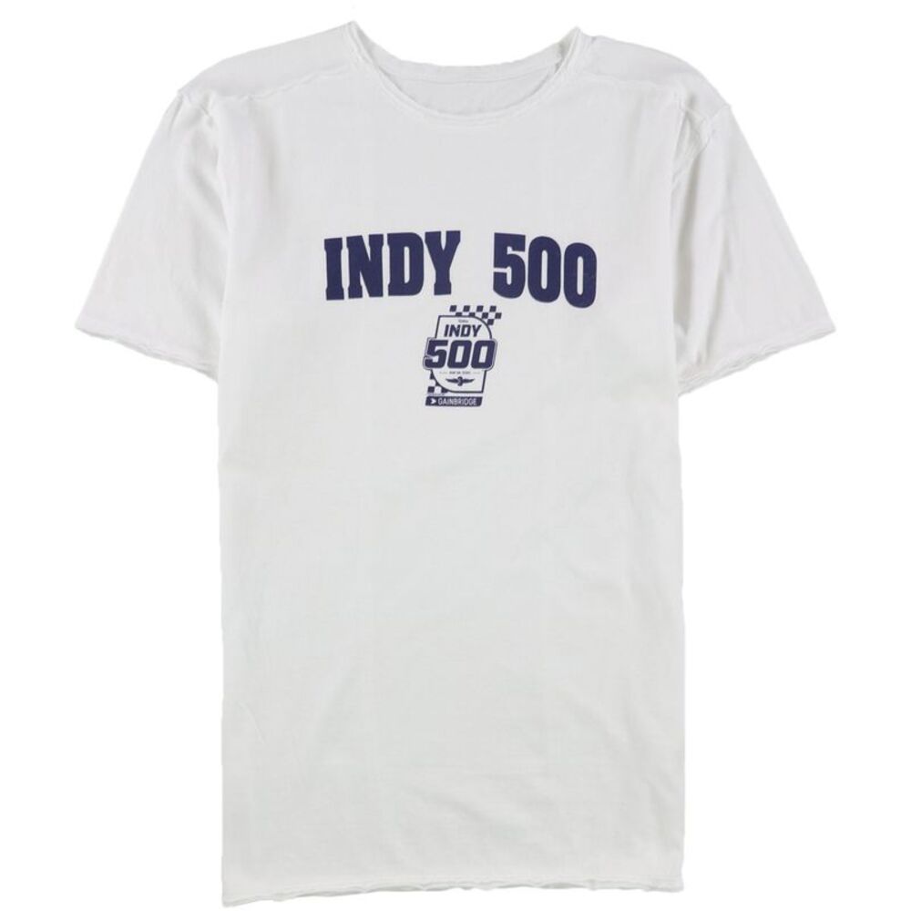 Indy 500 Mens Distressed Graphic T-Shirt, NWT